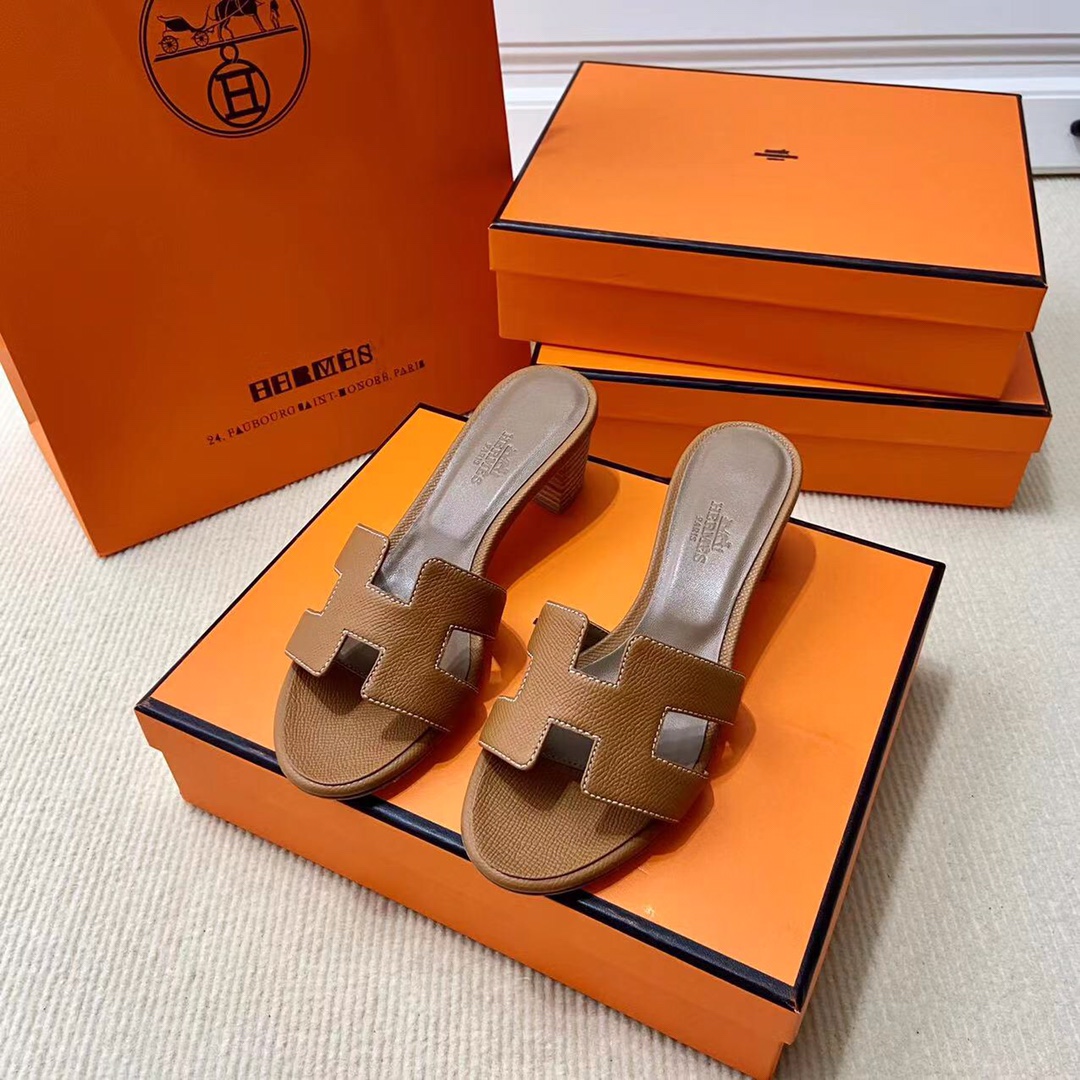 에르메스 올수공 오아시스 슬리퍼 샌들 앱송 23